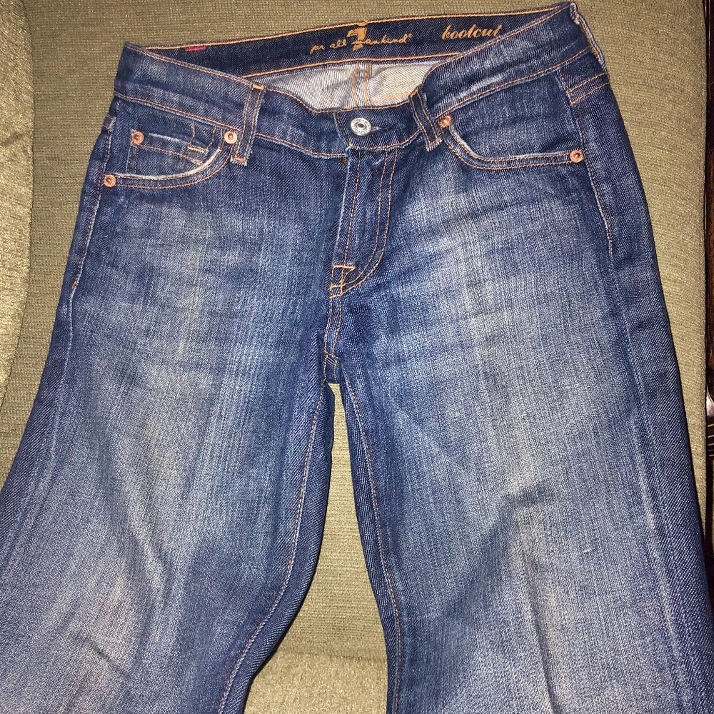 7 For all Mankind , jeans , boot cut , size 26